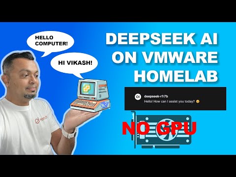 DeepSeek AI on VMware Homelab - no GPU needed
