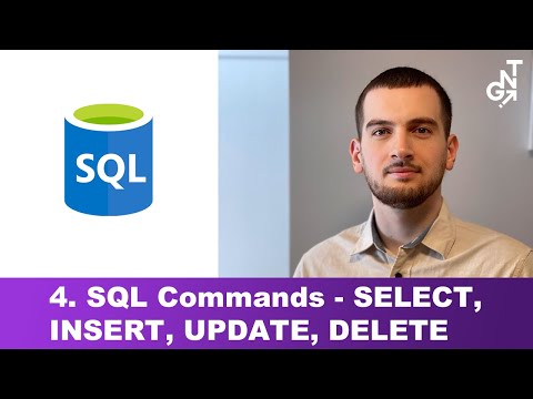 4. Basic SQL Commands - SELECT, INSERT, UPDATE, DELETE (CRUD Operations Explained)