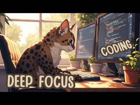 🤖 AI-Optimized Study & Work Music | Focus Booster | Deep Focus Music