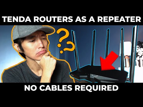 Wifi Router as a Wifi Booster or Wifi Repeater (Wirelessly) - How to Setup | No Cables Required