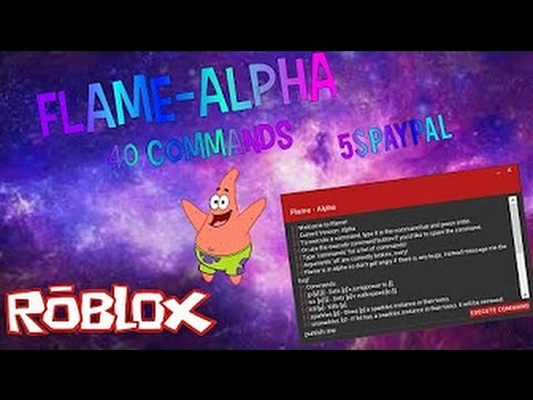 [PATCHED]✔️ ROBLOX Exploit/Hack Flame Trial Exploit | 50+ Commands | 2017 WORKING🔥⚡😂