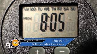 GE - 15142 Outdoor Digital Timer - Programing The Timer - (part 2 of 6)