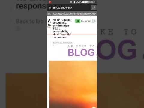 HTTP request smuggling, confirming a TE.CL vulnerability via differential responses by PentestSuite