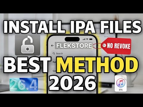 Install IPA Files on [iOS 26.4] iPhone & iPad WITHOUT PC or Revoke! | (Best Method 2026)