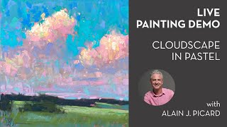 LIVE PAINTING DEMO - Cloudscape in Pastel