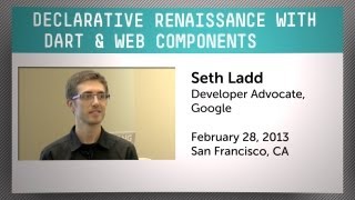 Declarative Renaissance with Dart and Web Components