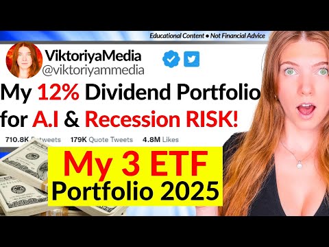 My 3 ETF Dividend Portfolio Built For A.I & Recession Risk in 2025!