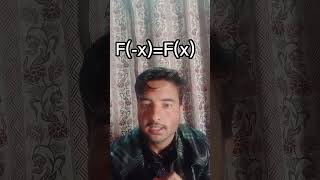 Difference between Even Function and Odd Function #shorts