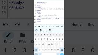 How to Use the br Tag in HTML||#HTMLTutorial #WebDevelopment #CodingForBeginners