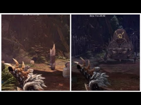 How to access second training area in monster hunter Ice Borne