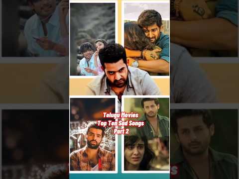 Top 10 Sad Super Hit Songs #tollywood #sadsong #telugusongs (part 2)