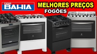 CASAS BAHIA AS MELHORES OFERTAS DE FOGÃO ACHADOS DE 2023 - CMNASCIMENTO