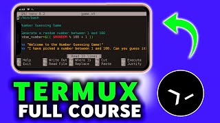 Learn Termux In One Video | Termux Full Course English(2024) ☑️