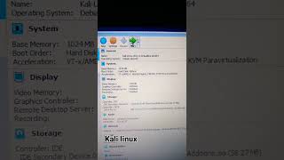 How to start kali linux on virtual box