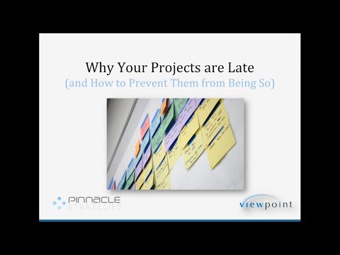 Why Your Projects Are Late