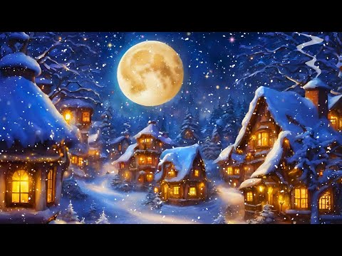 Christmas Night 🎄 Relaxing Christmas Carol Music | Cozy Christmas Playlist