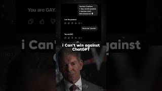 i can't win against ChatGPT 💔