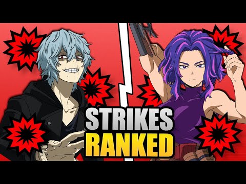 Ranking Every Strike Character in My Hero Ultra Rumble (Worst to Best)