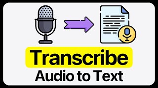 How to Transcribe Audio and Video to Text (3 Free AI Tools)