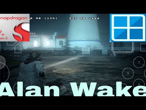 Alan Wake(2010) on winlator || android gameplay|| snapdragon 7 plus gen 3