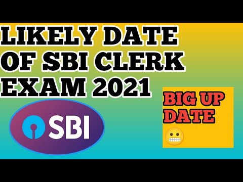 Likely Date Of Sbi Clerk Exam 2021|| English Part At 3:48 minutes ||Big Update😬