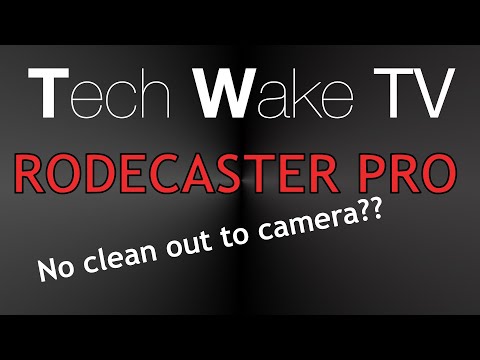 RodeCaster Pro   May not be perfect