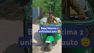 Bajaj Maxima with unfinished car #bajajmaximaz #bajajauto #faceonshivam #shortsvideo #viralshort