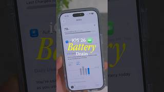 Why iOS 26 is KILLING Your Battery🔋