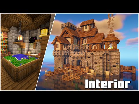 Minecraft Island Fortress Interior!