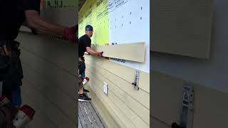 Siding installation #construction #remodel #diy #trending #fyp #foryoupage #work #tools #siding