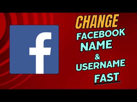 How to Change Facebook Name & Username (Fast)