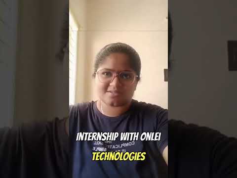 student  share her experience in ONLEI Technologies