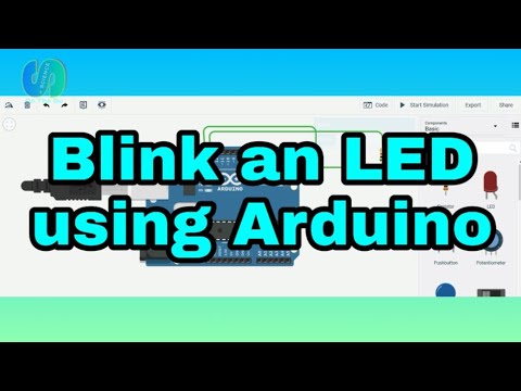 Blink an LED using Arduino. In Hindi