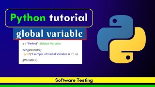 Python Programming Global Variable | Software Testing