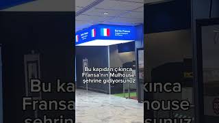 Basel Havalimanı 😲😲😲 #baselAirport #germany #sweden #france inanılmaz