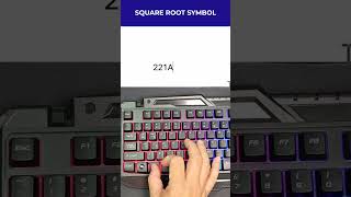 How to Type Square Root √ in Seconds! Keyboard Shortcut for Word