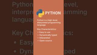 What is Python Programming? | characteristics of python
