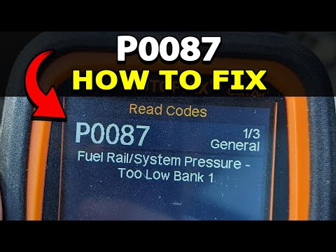 How To Fix P0087 Engine Code: Fuel Rail/System Pressure Too Low - Expert Advice
