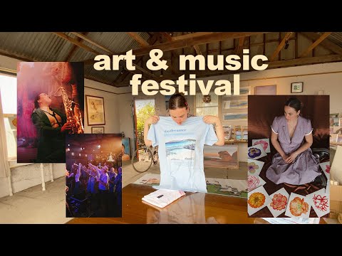 Independantly putting on my own SOLO ART EXHIBITION and MUSIC FESTIVAL
