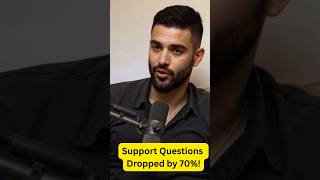 How I Cut Support Questions by 70% Using This AI Tool ⚡  #shorts