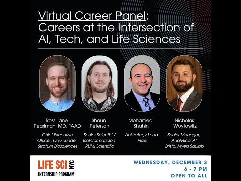 LifeSci NYC Internship Program - Careers at the Intersection of AI, Tech, and Life Sciences