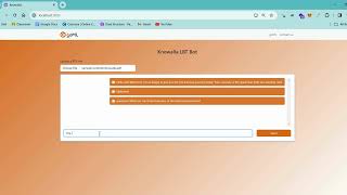 Learning by Teaching knowledge bot