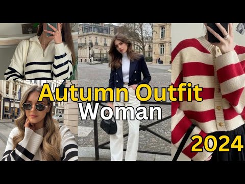 4 Cozy & Chic Autumn Outfits | Styling Striped Sweaters, T-Shirts & Pants for Fall