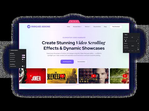 Infinite Scrolling Carousel in Elementor | Images & Videos with Media Marquee