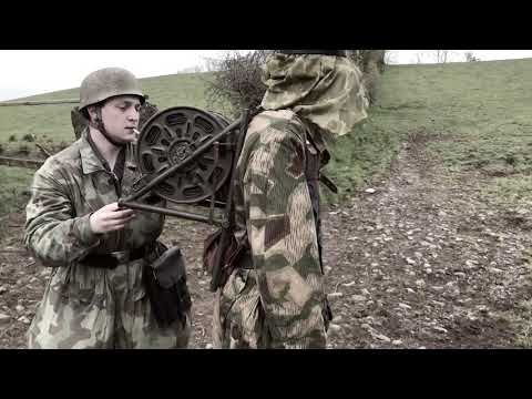 WW2 Fallschirmjäger Re-enactment: Fernsprechtrupp in der Normandie!