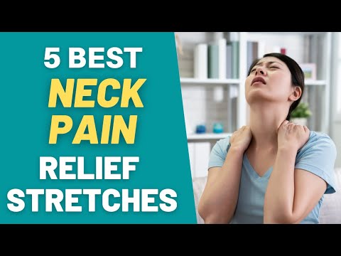 The 5 BEST Neck Stretches for Neck Pain Relief! | PT Time with Tim
