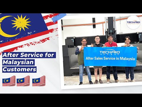 TechPro After-Sales Team Went to Malaysia for Training and Installation~