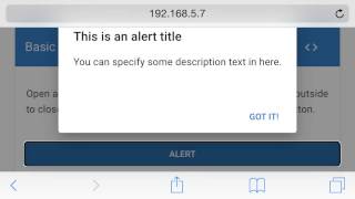 Before: Mobile tab order swipe of the Angular Material Dialog