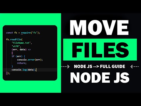 Node.js How  MOVE Files for Beginners: A Step-by-Step Full Guide - ZZZ CODE  @zzzcode