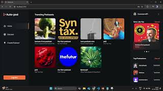 Project demo(Auto pod)
